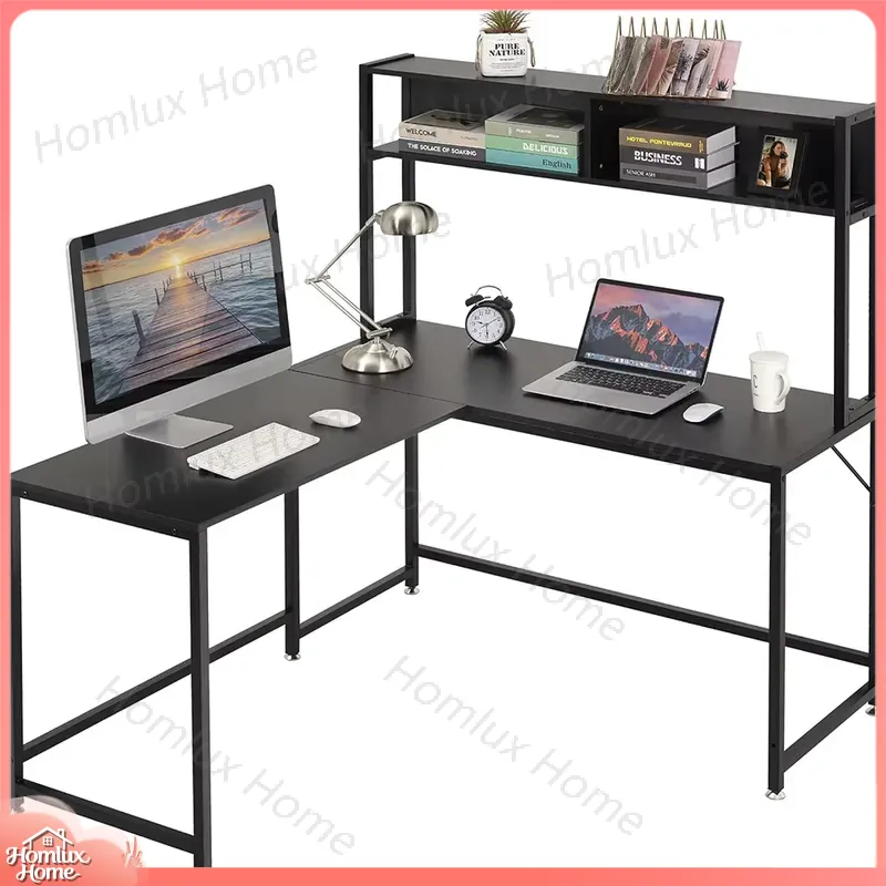 Desk Setup L Shaped - Heavy Duty Gaming Desk with RGB