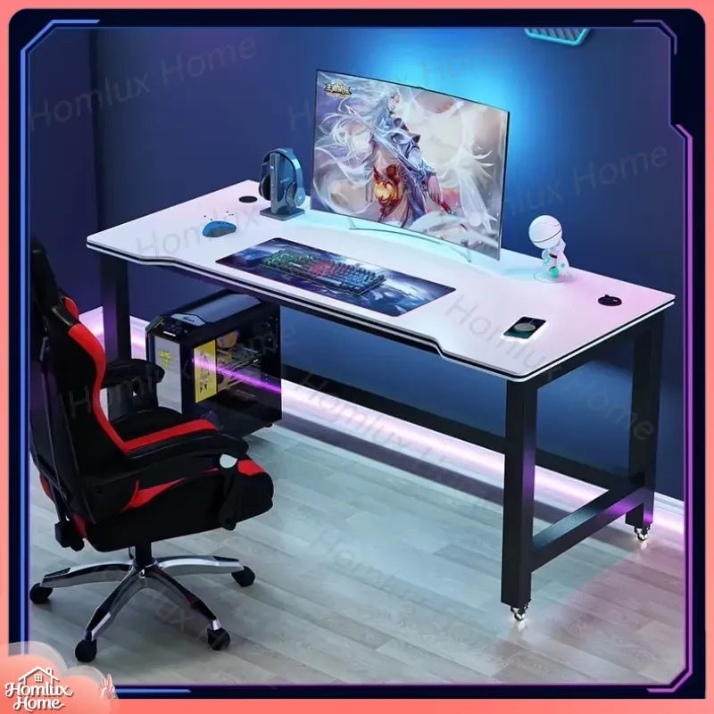 Carbon Fiber Texture Black Gam - Desk Setup L Shaped ulasan dan harga