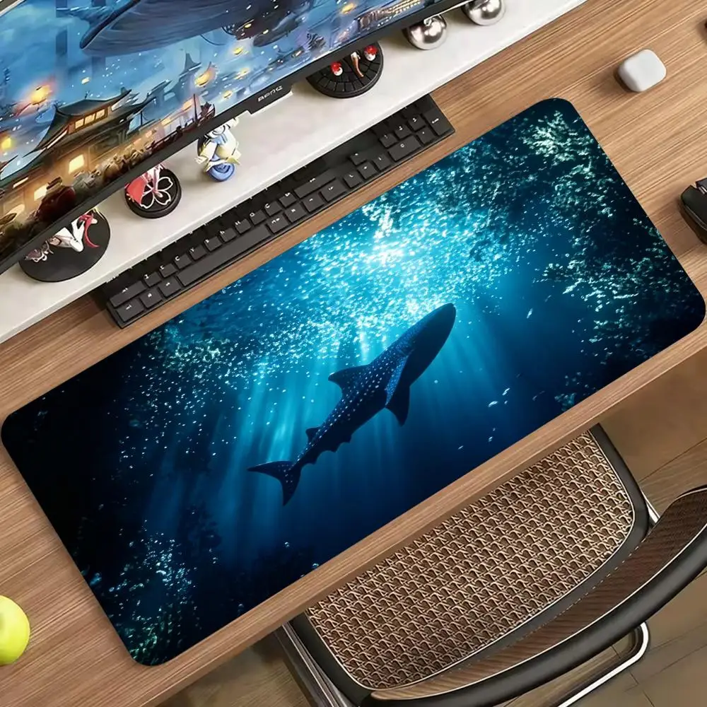 Deep Sea Whale Shark Large Gam - Desk Setup Pc And Laptop ulasan dan harga